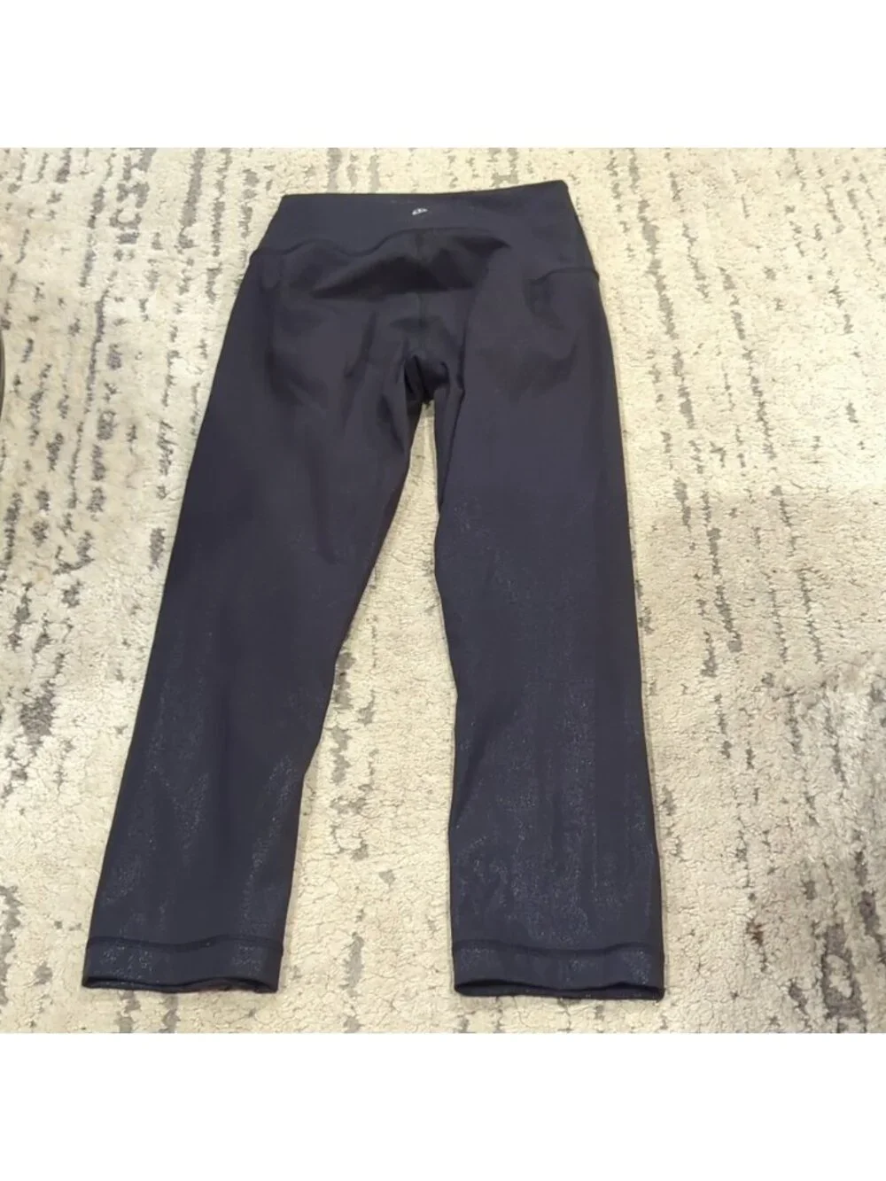 Lululemon Wunder Under Crop HR *Foil 21